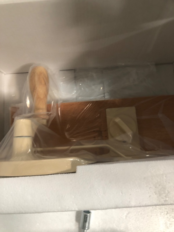 Photo 1 of ?Upgraded?Manual Bread Slicer for Homemade Sourdough Bread,Metal Guide & Adjustable Thickness, Hand Crank Bread Slicer with Scale Line and Suction Cup, Sharp Blade, Suitable for Sourdough Bread, Etc