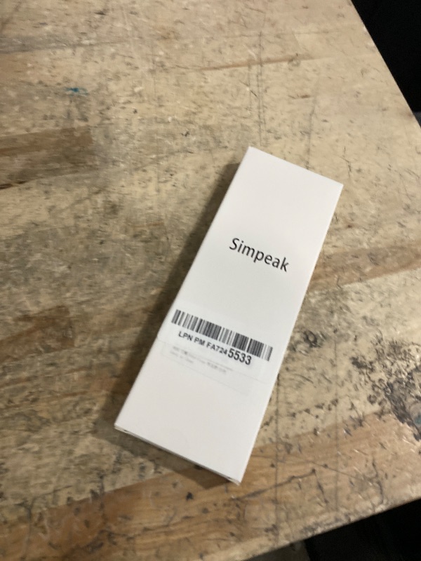 Photo 1 of Simpeak Bracelet Elastic Band Compatible with Fitbit Versa/Versa 2/Versa Lite/Versa SE Smartwatch Only, Women Beaded Pearl Band Replacement for Fitbit Versa 2/Lite/SE, White