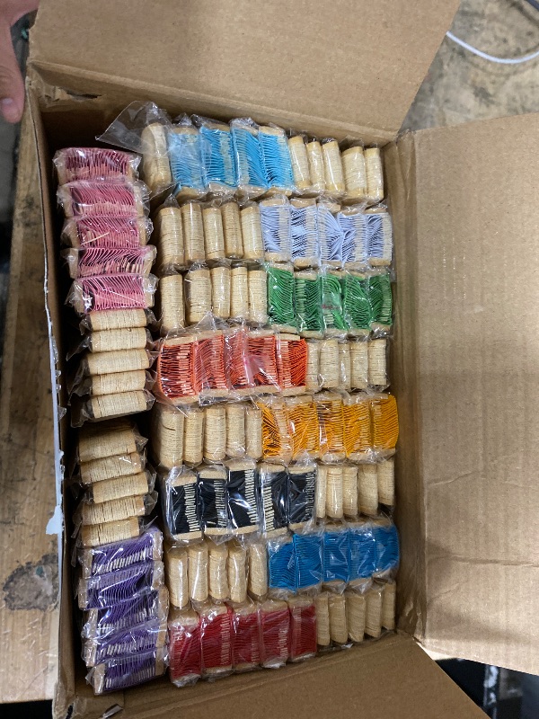 Photo 1 of Yinkin 100 Pack Folding Fans Bamboo Handheld Folded Craft Hand Japanese Chinese Fans for Weddings Bridal Dancing Church DIY Decoration Women Gift Party Favors (Multi Colors)