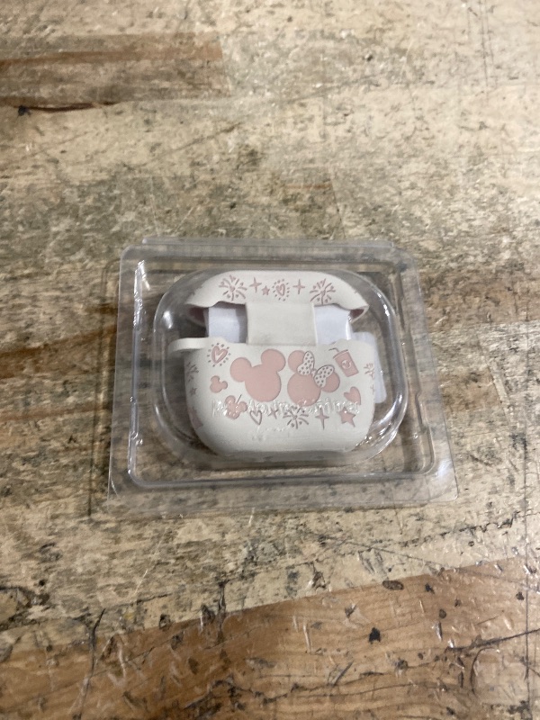 Photo 1 of (with Cute Keychain) Girovo Compatible with Apple Airpods 4 Case 2024 Women, Soft Silicone Two-Tone Funny Cartoon Engraved Portable 360° Full Protection Anti-Scratch Air pod 4 Case Starlight/Pink