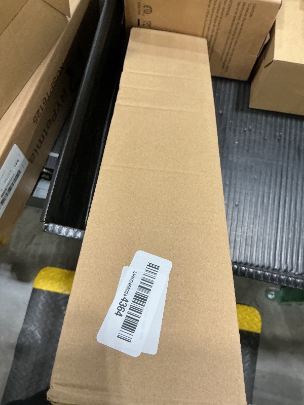 Photo 1 of *MISSING PARTS UNKNOWN*
Heavy Duty Curtain Rods for Windows 18 to 88 Inch, Adjustable Length 1 Inch Diameter Window Curtain Rod with Aluminium Finials, Black