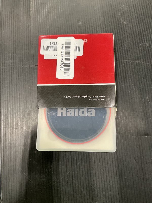 Photo 1 of *USED*
Haida 82mm Pro II Multi-Coating Circular Polarizer + Variable Neutral Density SLR Camera Lens Filter Waterproof Scratch Resistant Nano-Coating CPL + VND (2 in 1)