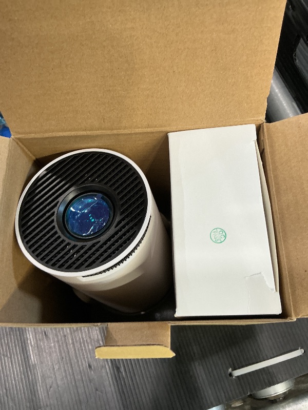 Photo 1 of [Built-in Apps & 2025 Upgraded] Mini Projector with WiFi 6 and Bluetooth 5.4 Support 4K 1080P Auto Keystone 180° Rotatable Projector Portable Compatibile with HDMI/TV Stick/Memory Stick/Laptop, White