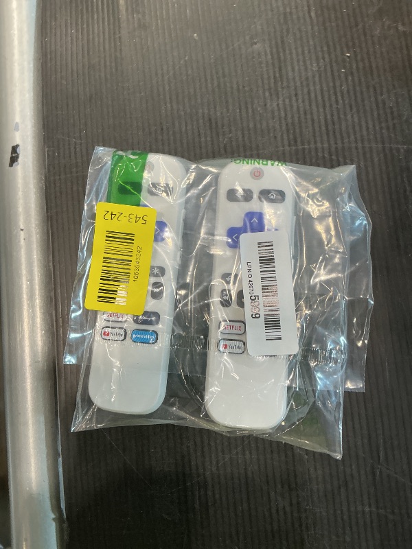 Photo 1 of (Pack of 2) Remote Control Only for TCL Onn Hisense Sharp Philips Westinghouse Insignia Element TLC Roku Smart TV Ruko Ruku Roko Remotes Replacement-1 Year Warranty