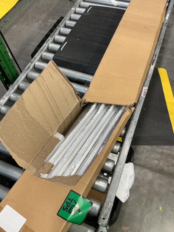 Photo 1 of **unknown missing**Phiwicsh 8FT LED Tube Light 8 Pack, Hanging/Surface Mount 6000K, 72W 11520LM Linkable Shop Light for Garage