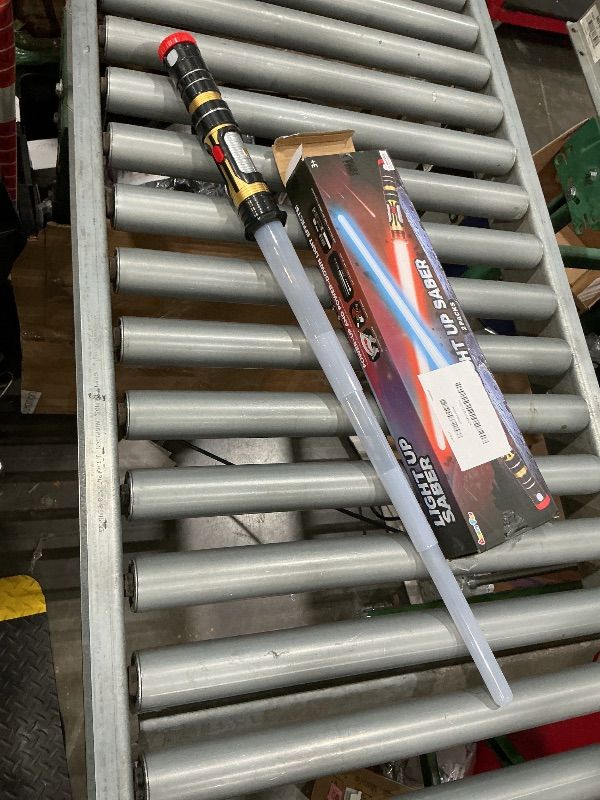 Photo 1 of **MISSING ONE**
 2 Pack Light Up Saber, Light Up Saber for Kids, Retractable Light Up Sword Kid Set,Toy Light Sword for Kids Boy 3-8, Dual Light Up Sabers for Kids Adults, Light Savers Party Toy