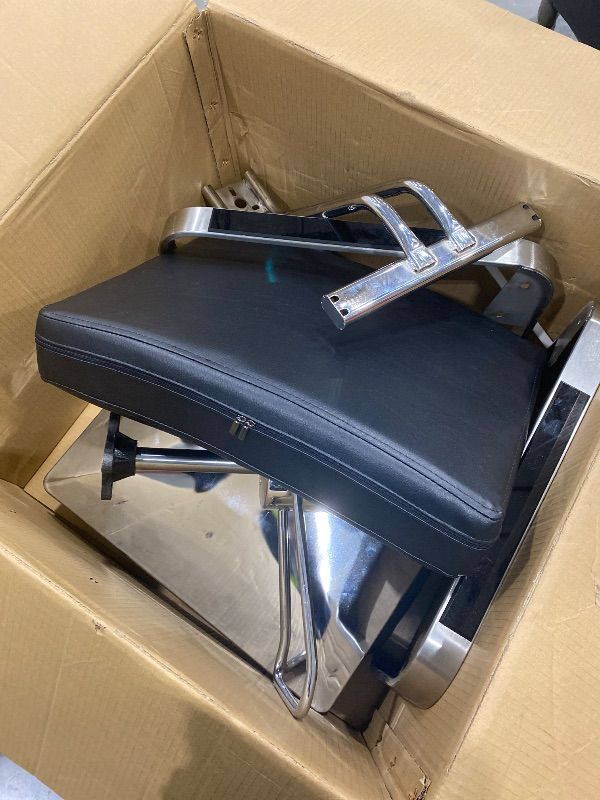 Photo 1 of *MISSING PARTS UNKNOWN*
WINEDYOUNG Salon Chairs for Hair Stylist Chair Hydraulic Pump Hair Salon Chair 360 Degree Rotating Barber Chair, Spa Beauty Equipment for Hair Stylists, Tattoo Artists, Cosmetologists (Silvery)
