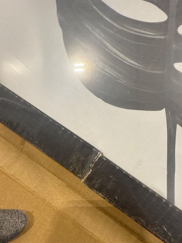 Photo 1 of **MINOR DAMAGE**
MCS Studio Gallery 16x20 Poster Frame Black Woodgrain Engineered Wood, Vertical & Horizontal Wall Hanging Large Picture Frame for Photos, Posters & Art Prints (1-Pack)