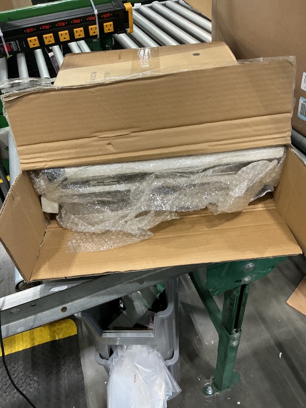 Photo 1 of *Missing items/ hardware* Rockever Outdoor Cat House,Outdoor cat Houses for Feral Cats Weatherproof Rabbit Hutch Small, Wooden Small Pet House and Habitats-Grey