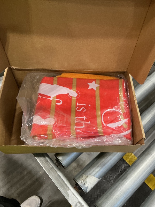 Photo 1 of **MISSING PARTS UNKNOWN**
Jetec 32 Inch Giant PVC Inflatable Christmas Ball Ornaments Large Xmas Blow Ball Decorations Inflatables Outdoor Holiday Decorations Christmas Blow up Yard Decor(6 Pcs,Joy World)