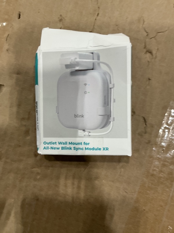 Photo 1 of ***MISSING MAIN COMPONENT*** 256GB Micro SD Card & Outlet Wall Mount for Blink Sync Module XR with Short Cable, SD Card for Local Video Storage with Reader, Save Space, Mount Bracket for Blink Outdoor Indoor Security System