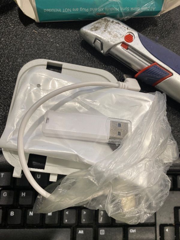 Photo 1 of ***MISSING MAIN COMPONENT*** 256GB Micro SD Card & Outlet Wall Mount for Blink Sync Module XR with Short Cable, SD Card for Local Video Storage with Reader, Save Space, Mount Bracket for Blink Outdoor Indoor Security System