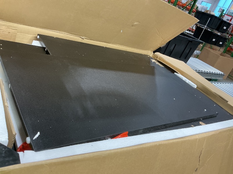 Photo 1 of YITAHOME Makeup Vanity Desk with LED Lights: 35" Large Mirror with Power Outlets, 4 Drawers & Stool, Adjustable Lighting Dressing Table for Women Black