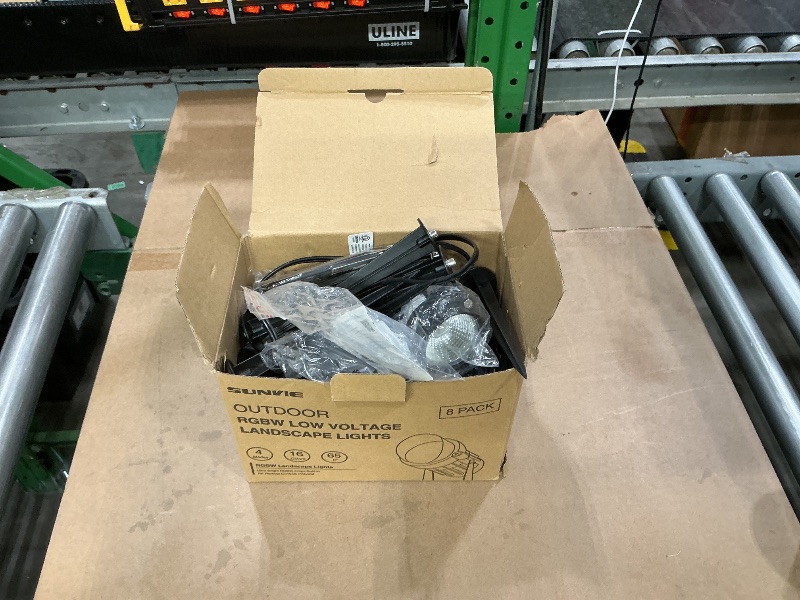 Photo 1 of *USED*
SUNVIE Christmas 12W RGB Color Changing Landscape Lights Low Voltage LED Landscape Lighting Remote Control Spotlight Waterproof Garden Pathway Christmas Decoration Outdoor, 8 Pack with Connector