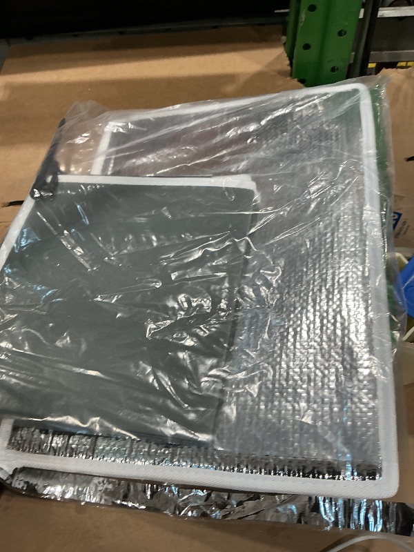 Photo 1 of *missing items/incomplete/check clerk comments* Loyareal Outdoor Cat House with Cozy Cushion, Waterproof Insulated Cat Houses for Outdoor Cats, Shelter for Feral Pet Outside, Design for All Weather, Dark Grey