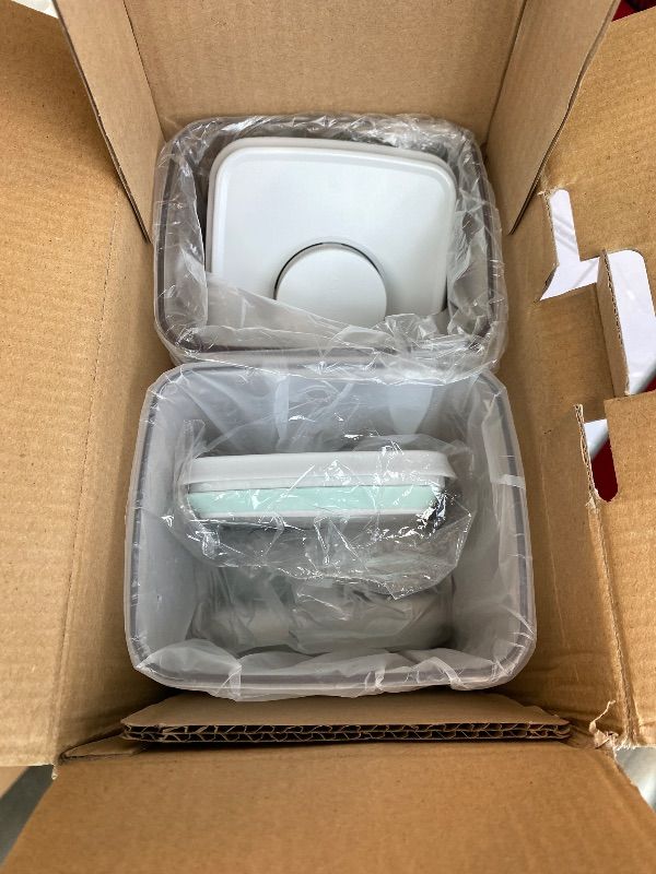 Photo 1 of Ankou Airtight Food Storage Container Sets with Lids 6Pcs Pop Containers for Kitchen Pantry Organization BPA-Free Stackable Kitchen Storage Containers for Cereal Flour Sugar (0.5, 1.2, 1.8qt)*2