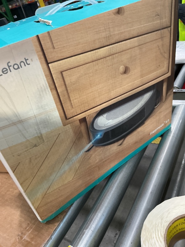 Photo 1 of **UNTESTED**
Lefant M310 Ultra Robot Vacuum and Mop, 6000Pa Suction-Slim Robotic Cleaner with ToF LiDAR Navigation, Accurate Obstacle Avoidance, WiFi/App/Alexa Control, 170min Runtime, for Pet Hair and Home