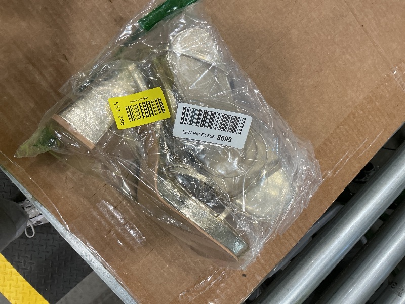 Photo 1 of ** VERY USED** Shoe'N Tale Platform Heels for Women Strappy Block Chunky Heels Square Toe Ankle Buckle Sandals(8,Gold)