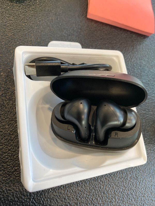 Photo 1 of **UNTESTED**
TOZO E2 Wireless Earbuds 10mm Drivers with Powerful Bass, App Customize 32 EQs, with 2 Mics AI Call Noise Cancellation, 30H Playtime, Bluetooth 5.3 Ear Buds, Comfort Fit in-Ear Headphones