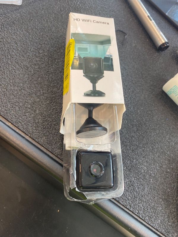 Photo 1 of **UNKNOWN MISSING PIECES**Smilephil Hidden Camera,MiNi Wireless Spy Camera - with Night Vision & Motion Detection, Wireless Indoor Security Camera for Pet/Baby/Nanny, App Live Feed, Smallest Smart for Home Monitoring