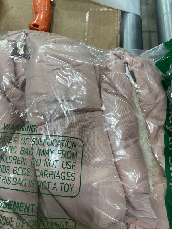 Photo 1 of *MINOR DAMAGE - USED*
UNICOMIDEA Baby Girl Winter Hooded Jackets 12-18 Months Zipper Coat Pink Infant Girls Plush Outwear With Pockets Comfy Toddler Winter Coats Warm Fleece Down Outdoor Outerwear