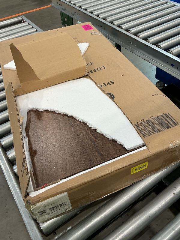 Photo 1 of **PARTIAL SET, UNKNOWN MISSING PIECES**GIA Home Furniture TV Stand and Coffee Table Set of 2,Living Room Table Set Including 70 inch Entertainment Center and Wood Center Table,Faux Black Marble