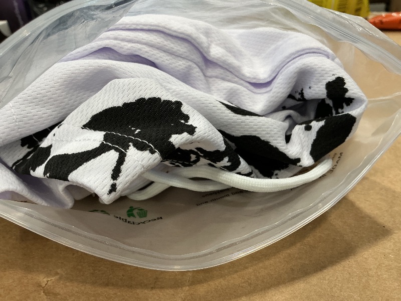 Photo 1 of **MINOR DAMAGED**
DIOTSR Mens Graphic Print Shorts Cool Mesh Basketball Shorts Casual Flat Front Shorts Summer Drawstring (White, Small)