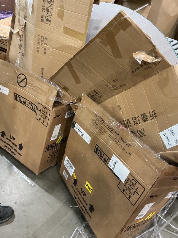 Photo 1 of ***SEE CLERK COMMENTS*** FDP Half Moon Activity School and Office Table (36 x 72 inch), Standard Legs with Ball Glides for Collaborative Seating Environments, Adjustable Height 19-30 inches - Maple Top and Green Edge