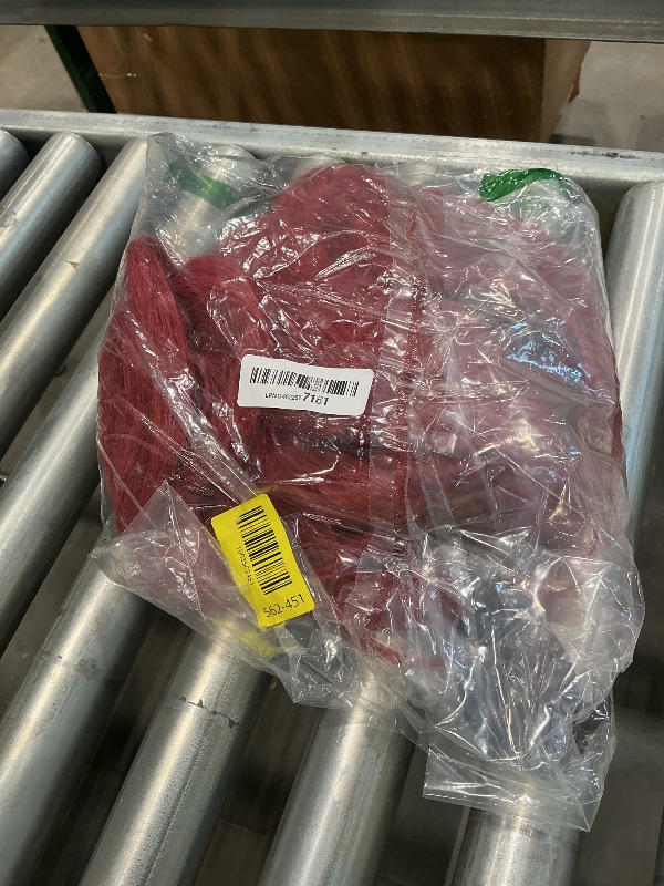 Photo 1 of *tangled* morvally 39 Inches Long Red Wig with 2 Ponytails for Women - Anime Cosplay Wigs for Womens Halloween Costume Party (Red, Adults)