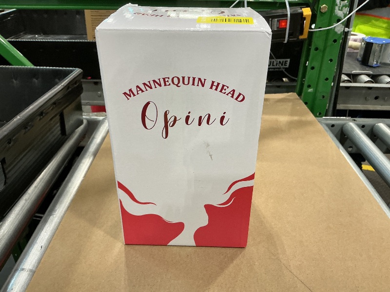 Photo 1 of *MINOR DAMAGE - USED*
Opini Mannequin Head with 80% Human Hair - Straight, 26"-28" Doll Head for Cosmetology & Hairdresser (#27 Light Brown)