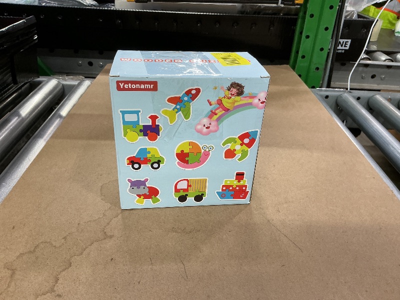 Photo 1 of *Missing Parts*
Yetonamr Wooden Toddler Puzzles Gifts Toys for Boys Girls, 8 Vehicle Shape Montessori Toy Educational Blocks Kids Toys Gift Baby Learning Toy
