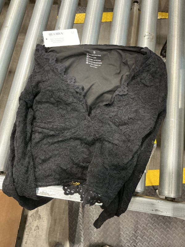 Photo 1 of ***SEE CLERK COMMENTS*** Avidlove Mesh Tops for Women Sheer Long Sleeve Tops V Neck Lace Blouses Under Shirts Floral Lace Tee Shirt S