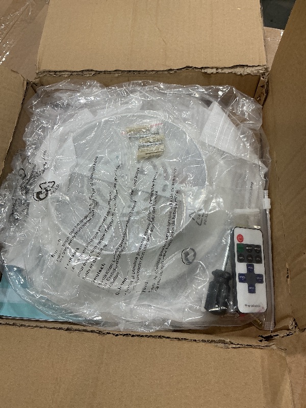 Photo 1 of **UNTESTED**
UOFUS 28W Gold LED Flush Mount Ceiling Light 12inch Modern Round Ceiling Light Fixture 3000K-6000K Super Bright Circle Ceiling Lamp for Bedroom Kitchen Bathroom Entryway Hallway Stairwell