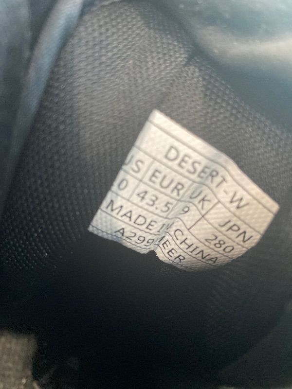 Photo 1 of *Dirty item* NORTIV 8 Men's Side Zipper Military Tactical Work Boots Leather Motorcycle Combat Boots 6 inches,Size 10W,Black,DESERT