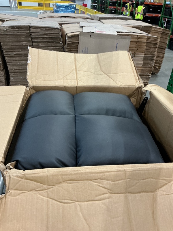 Photo 1 of **MISSING PIECES UNKNOWN**Yaheetech Large Electric Power Lift Recliner Chair, PU Leather Massage Chair with Heat and USB Port for Elderly, Ergonomic Lounge Chair with 2 Cup Holders Side Pockets, Overstuffed Wide Single Sofa