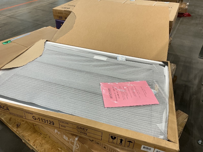 Photo 1 of *PARTIAL SET*
AFI, Acadia Twin Size Wood Daybed Frame with Twin Trundle, Grey
*See Clerk Notes*