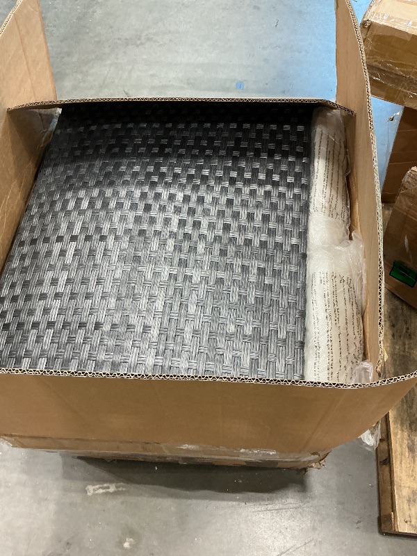 Photo 1 of *PARTIAL SET*
This rattan garden sofa set combines style and functionality and will be an eye-catcher in your garden or on the patio. The entire furniture set is designed for year-round outdoor use. Thanks to the weather-resistant PE rattan, the lounge se