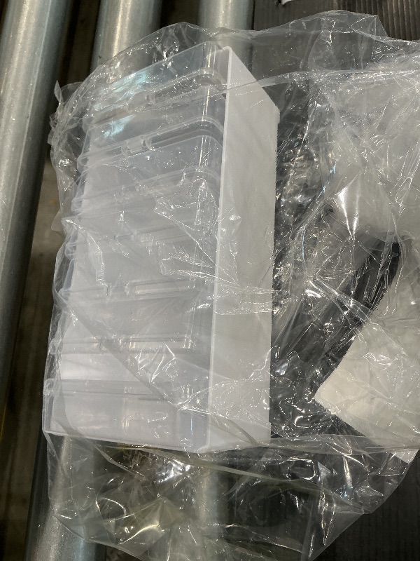 Photo 1 of 7 Case Cable Storage Box with Cable Straps and Label Stickers, Travel Cord Organizer for Charging Cables, USB Wires, Earphones – Drawer Organization for Home & Office (7 Cases + 7 Cable Straps)