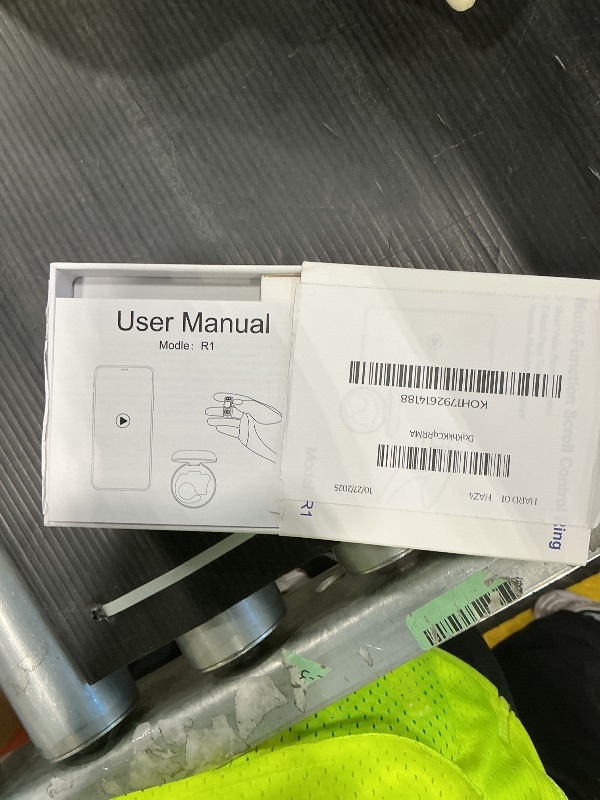 Photo 1 of [New Upgrade, Easy to Use] TikTok Scrolling Ring Remote Control, Camera Shutter Remote, Wireless Bluetooth Scrolling Ring for iPhone, iPad, iOS, Android - Black