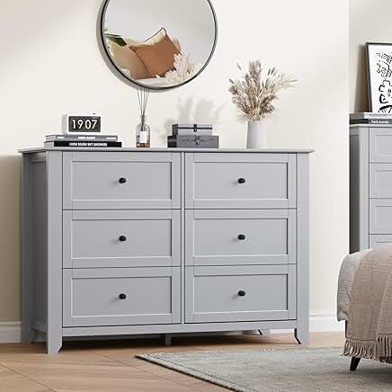 Photo 1 of *USED*
IDEALHOUSE Grey 6 Drawer Dresser