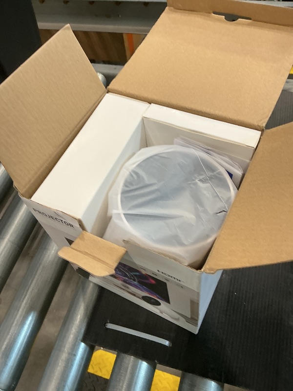 Photo 1 of [Electric Focus]Mini Portable Projector with 4K Support, Bluetooth 5.4 WIFI6, 5watt Sound Base Speaker, 260 ANSI, Android 11, 210° Rotation , Auto Keystone Correction Video Projector HY300 PLUS