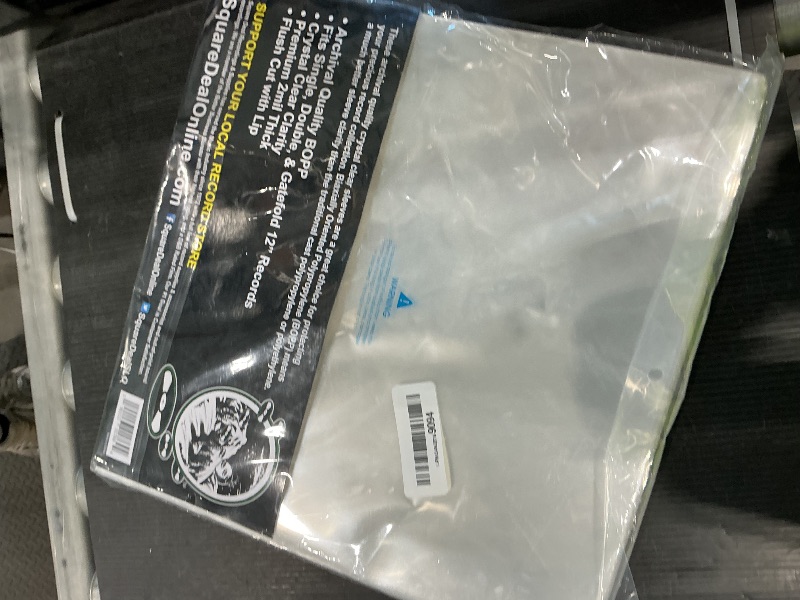 Photo 1 of (100-Pack) Premium 12" LP Record Outer Sleeves – 2 Mil BOPP – Crystal Clear, Flush Cut, Archival Quality Protection for Vinyl Albums