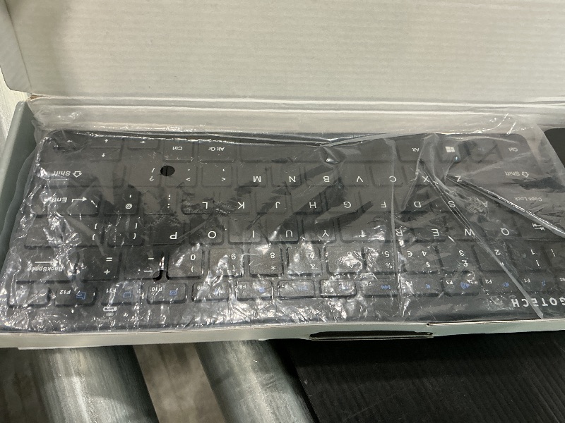 Photo 1 of *** ONLY KEYBOARD *** Wireless Keyboard and Mouse combo with USB Reciever | Ergonomic | Small/Compact Design | UK Layout (Qwerty) | Compatible with PC/Laptop/Tablet