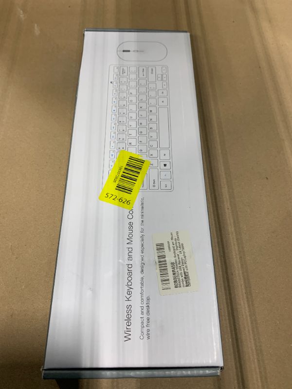 Photo 1 of *** ONLY KEYBOARD *** Wireless Keyboard and Mouse combo with USB Reciever | Ergonomic | Small/Compact Design | UK Layout (Qwerty) | Compatible with PC/Laptop/Tablet