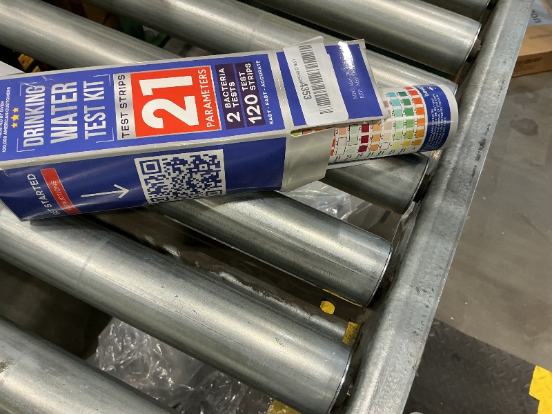 Photo 1 of **MISSING PARTS**
All-New 20 in 1 Drinking Water Testing Kit 120 Strips, Home Tap and Well Water Test Kit for Hardness, Lead, Iron, Copper, Chlorine, Fluoride