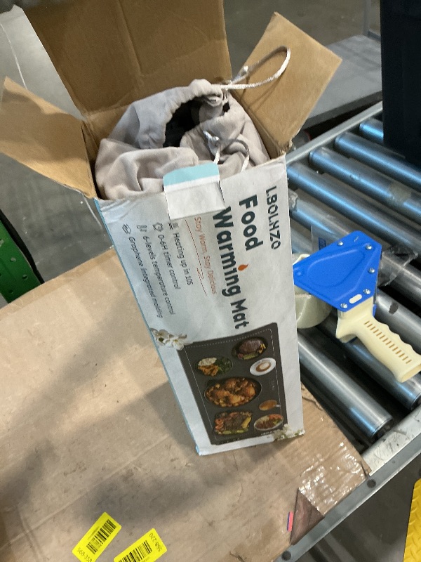 Photo 1 of **MISSING PARTS - Missing the cord**
Warming Mat For Food Extra Large 36"x16" 580W Food Warmer Chafing Dishes for Buffet,Food Warming Mat,Food Warmers for Parties Buffet,Portable Heating Pad 6 Level Temp 6 Hour Timer (Plus Grey)