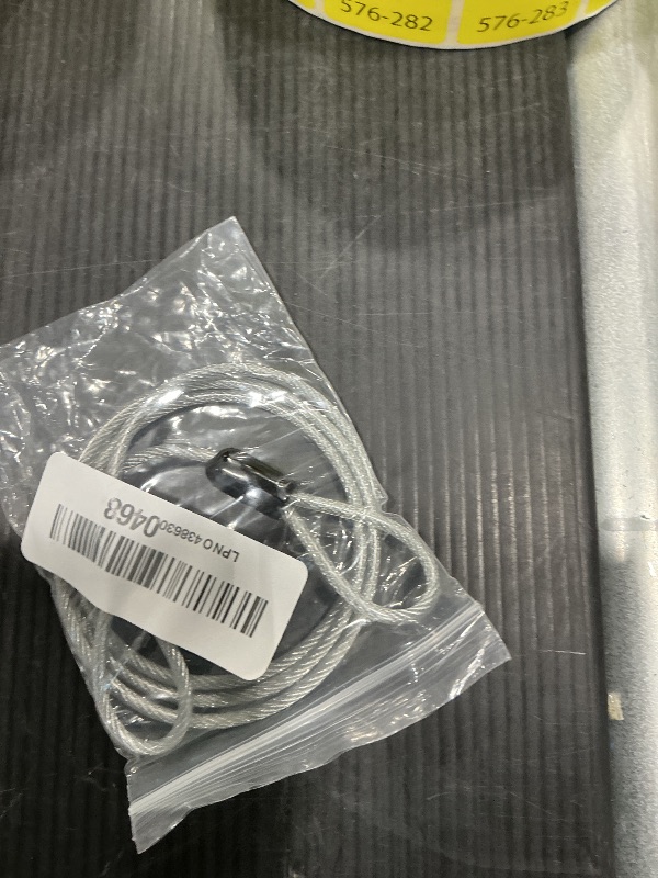 Photo 1 of 100CM/3.3ft 3mm Outdoor Travel Security Cable Lock,Braided Steel Coated Safety Cable Luggage Lock,Safety Cable Wire Rope Double Loop Lightweight GOMRQING (2 Pack)