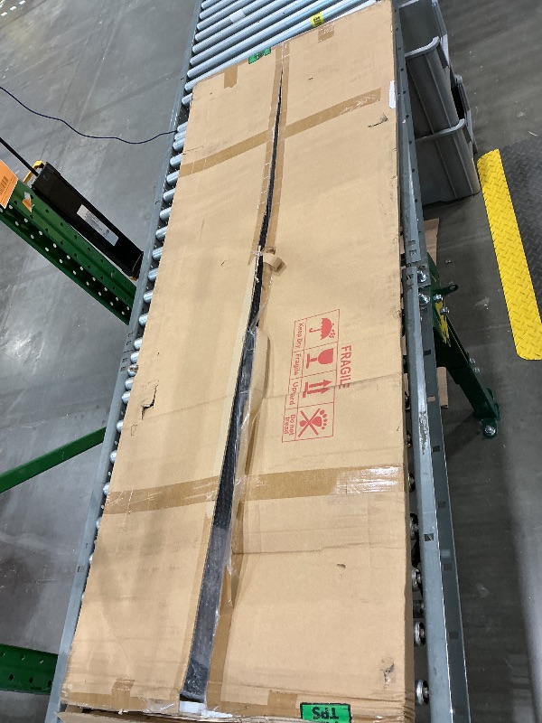 Photo 1 of *USED*
Niccy 65"×22" Oval Full Length Mirrors, Long Wall-Mounted Mirror with Aluminum Frame, Large Body Mirrors for Living Room, Explosion-Proof Hanging Wall Mirror for Bathroom Bedroom Entryway, Silver