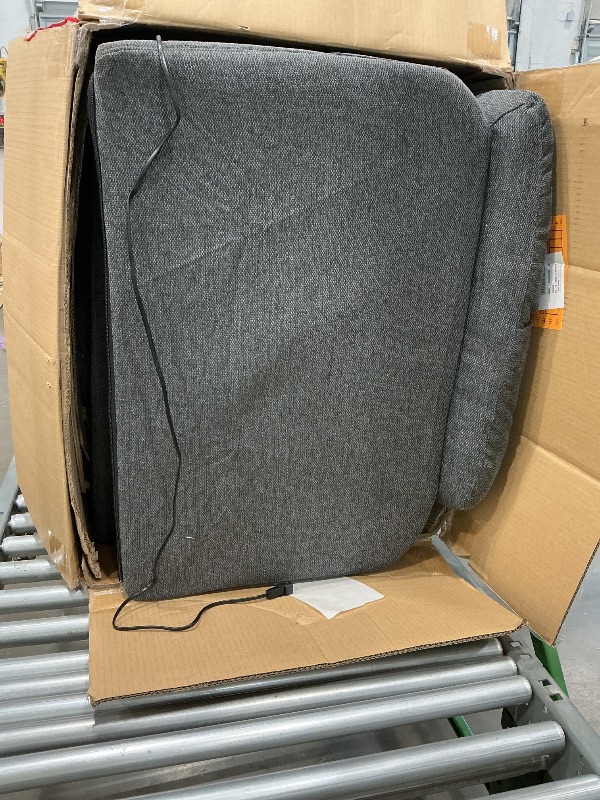 View 3 of ***MISSING BASE*** power massage heated recliner chair, model number SF-L8270-V2-GY