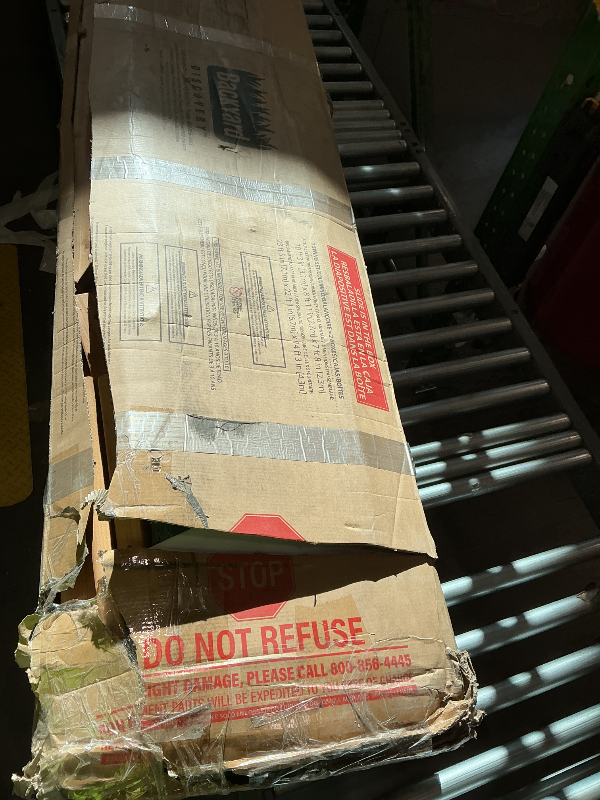 Photo 1 of ***PARTIAL SET*** ***READ CLERK NOTES*** Backyard Discovery Buckley Hill Cedar Wood Swing Set with Wave Slide, Play Deck, Rock Wall Ladder, Belt Swings, Chalkboard, Canopy Roof, Outdoor Playset